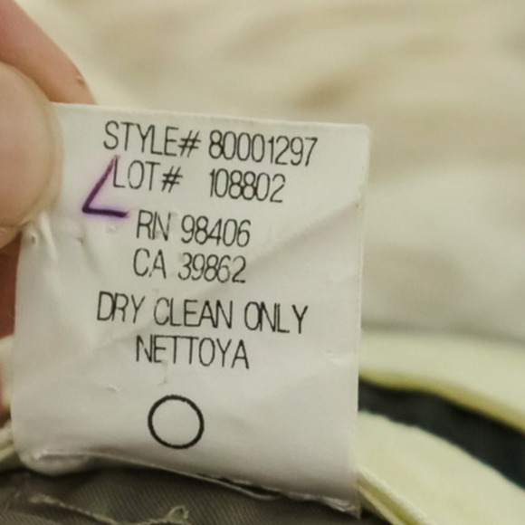 Theory Size 2 Gray Flat Front Hook Zip Straight Leg Wool Blend Dress Pants - Picture 5 of 6